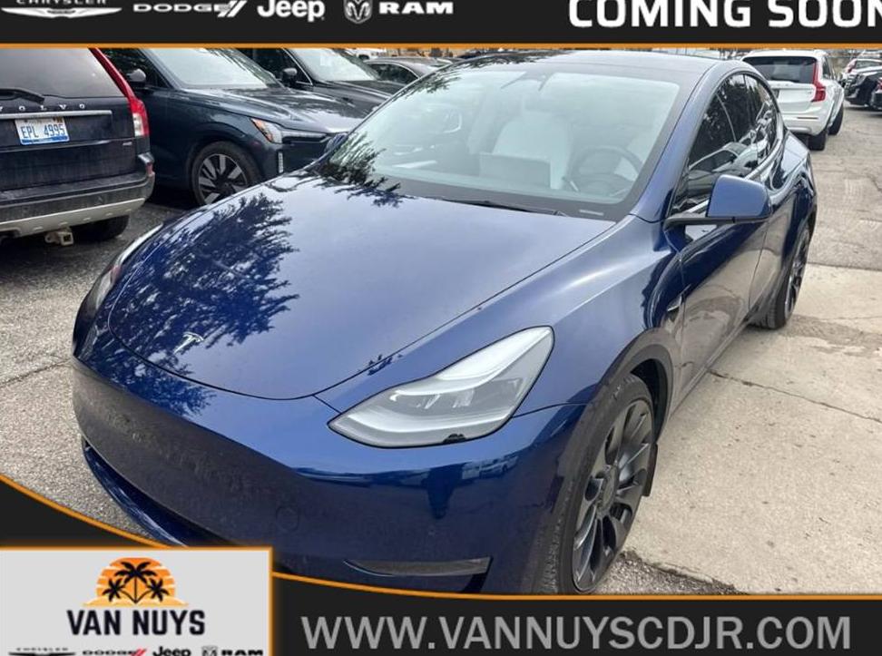 TESLA MODEL Y 2022 7SAYGDEF5NF554522 image